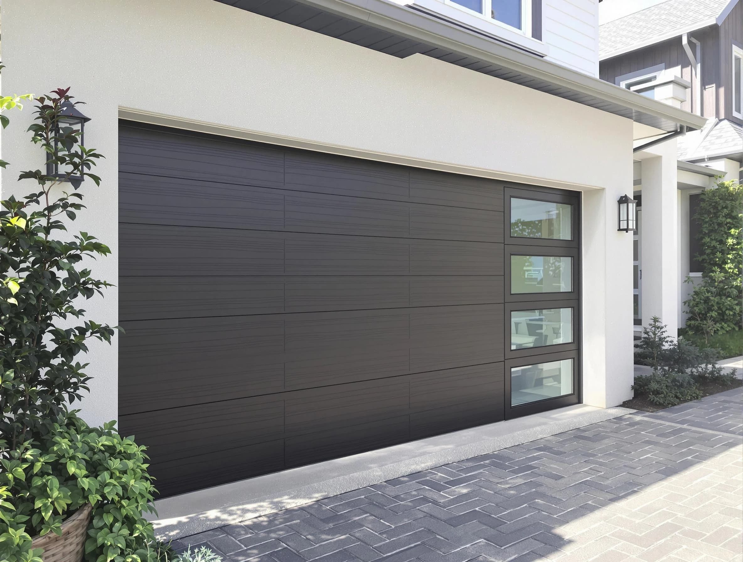 Custom garage door installation by Chickasha Garage Door Repair in Chickasha