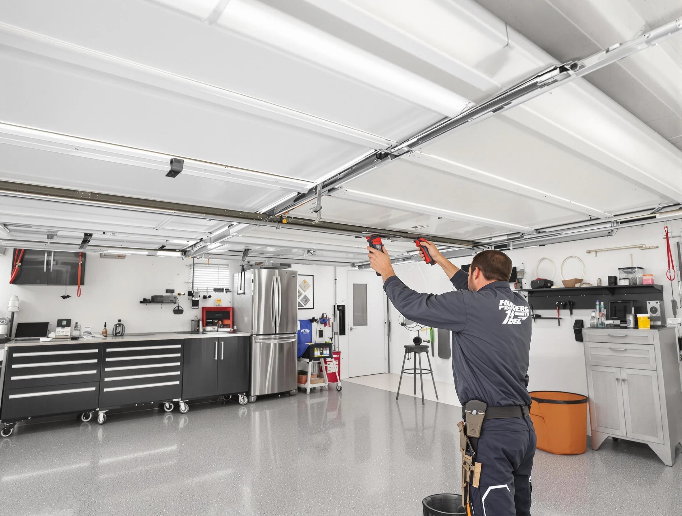 Overhead garage door repair service by Chickasha Garage Door Repair in Chickasha