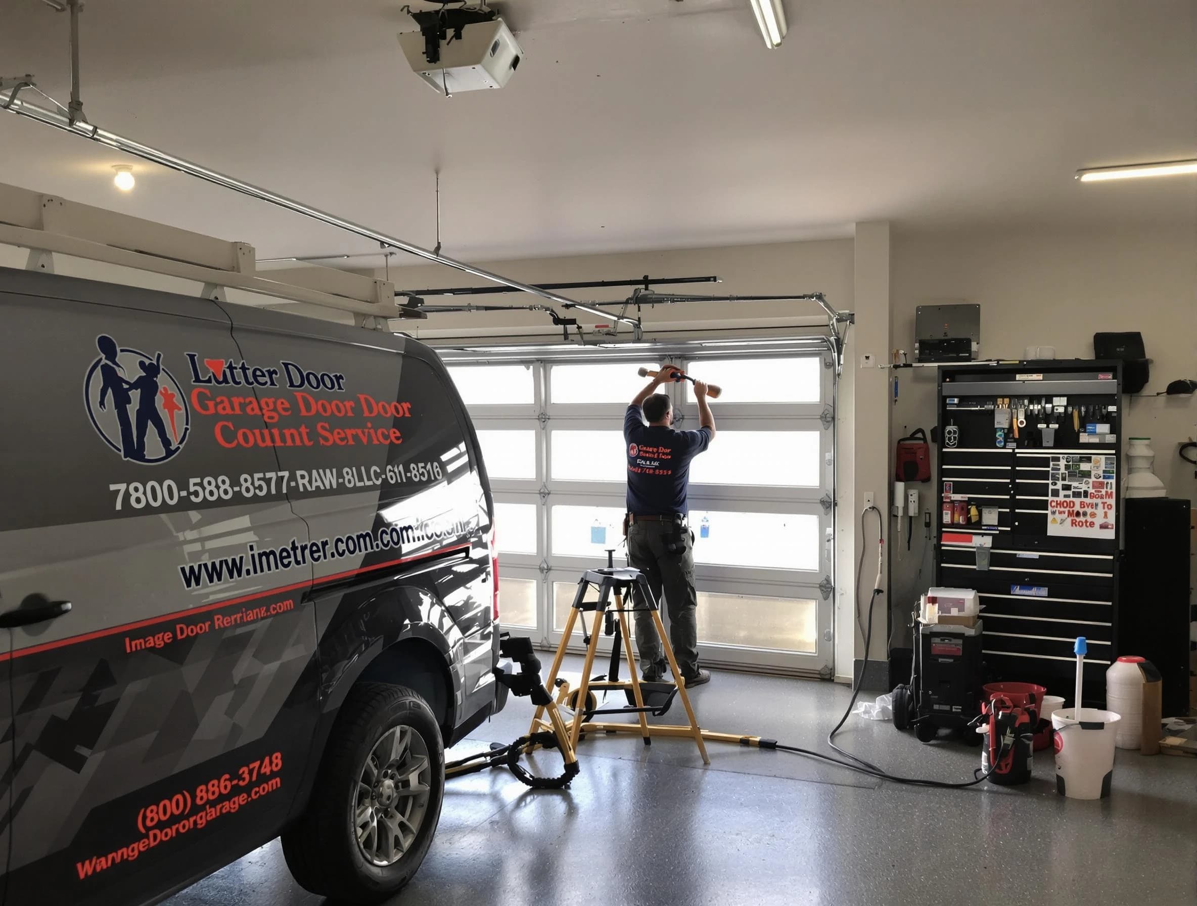 Chickasha Garage Door Repair rapid response team performing same-day repair in Chickasha