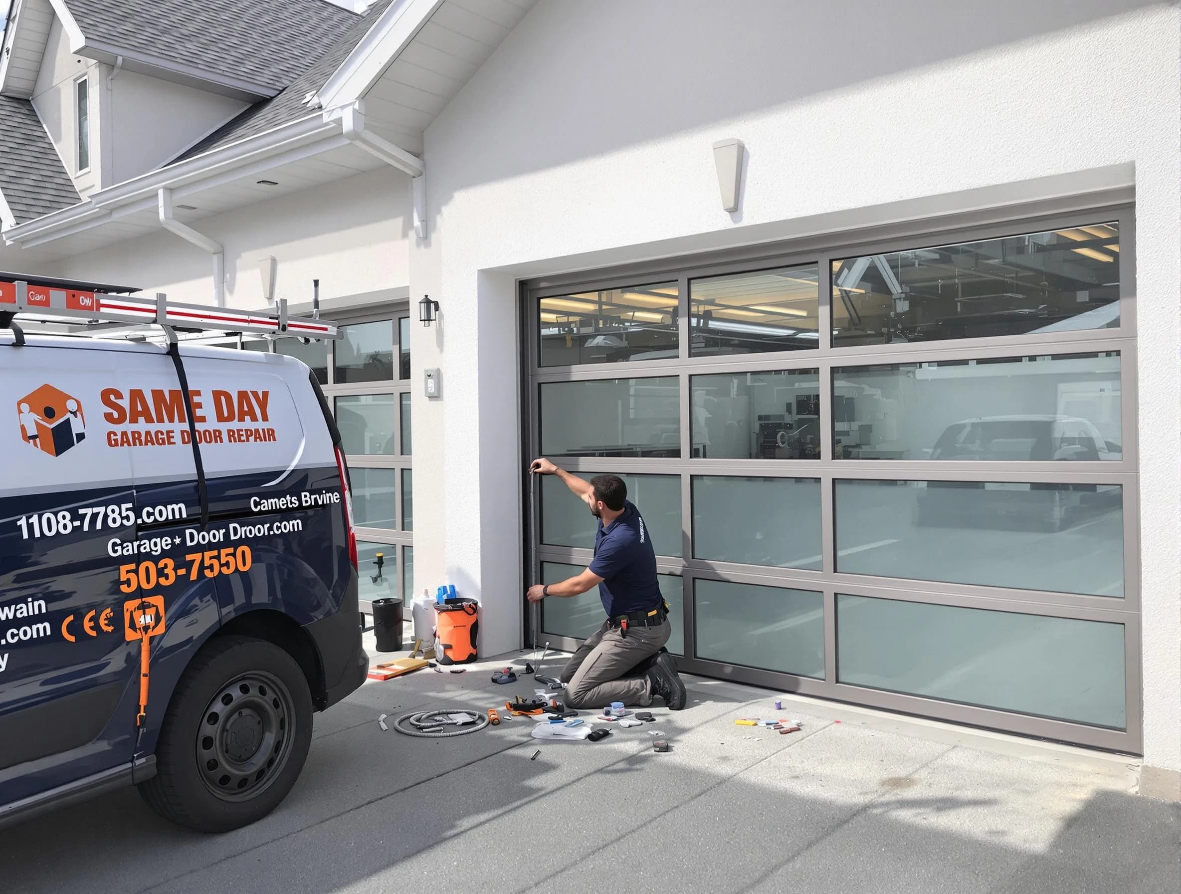 Same-day garage door repair service by Chickasha Garage Door Repair in Chickasha