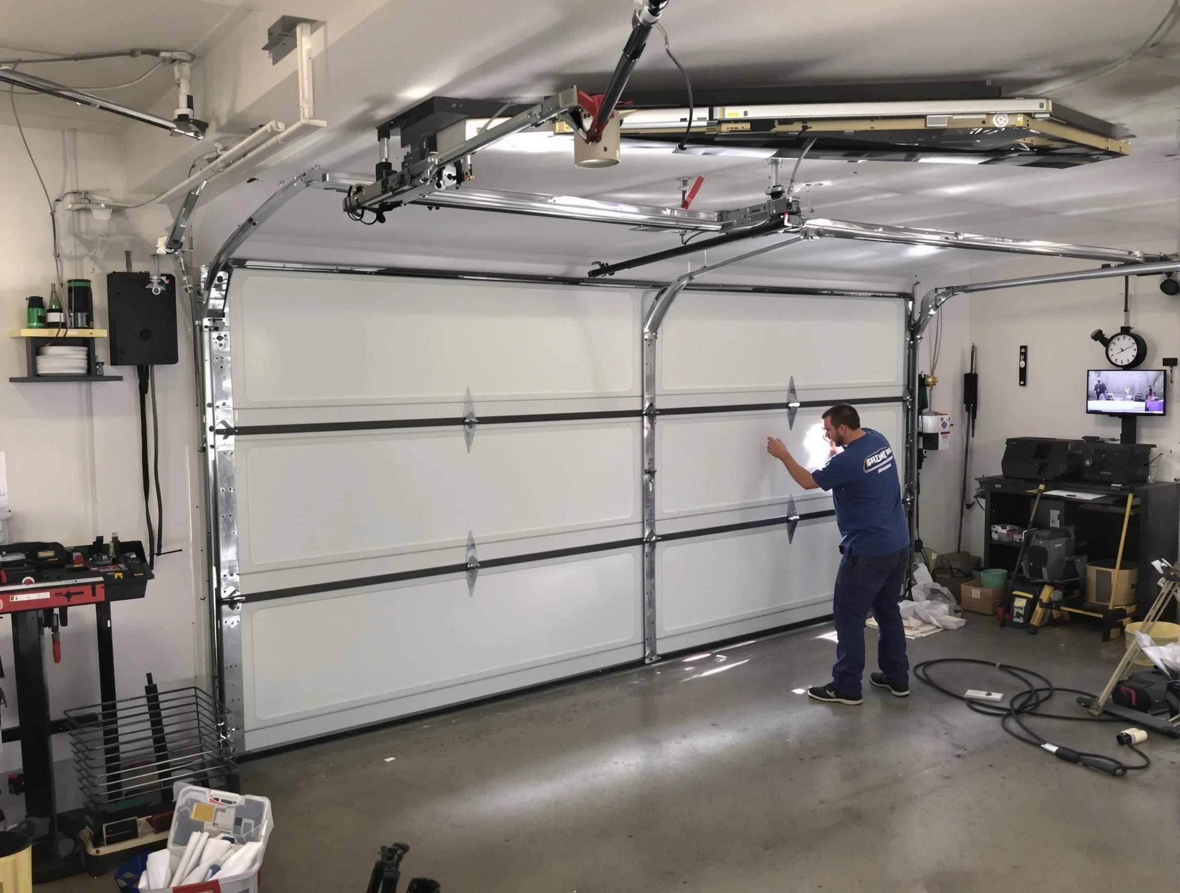 Professional garage door repair service by Chickasha Garage Door Repair in Chickasha