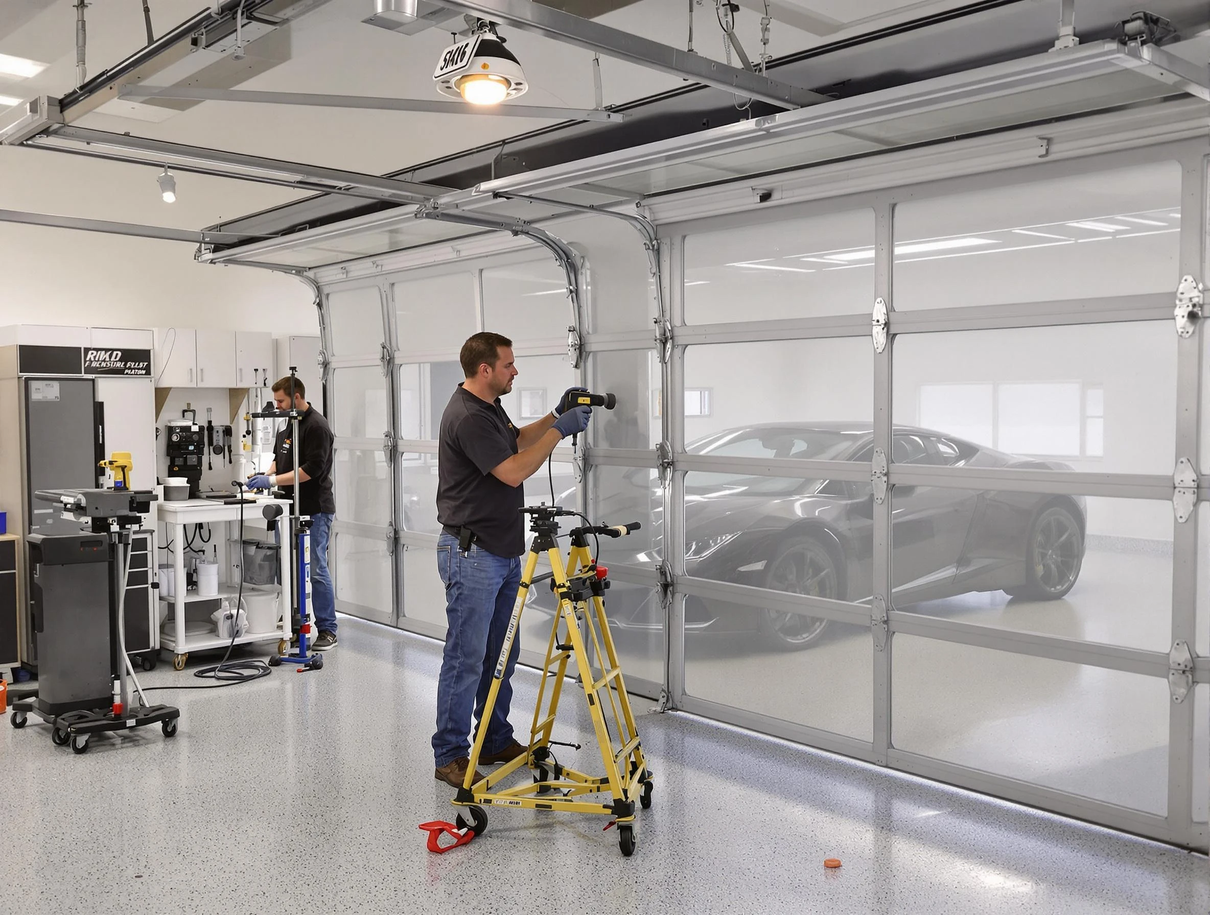 Garage Door Dents Repair in Chickasha