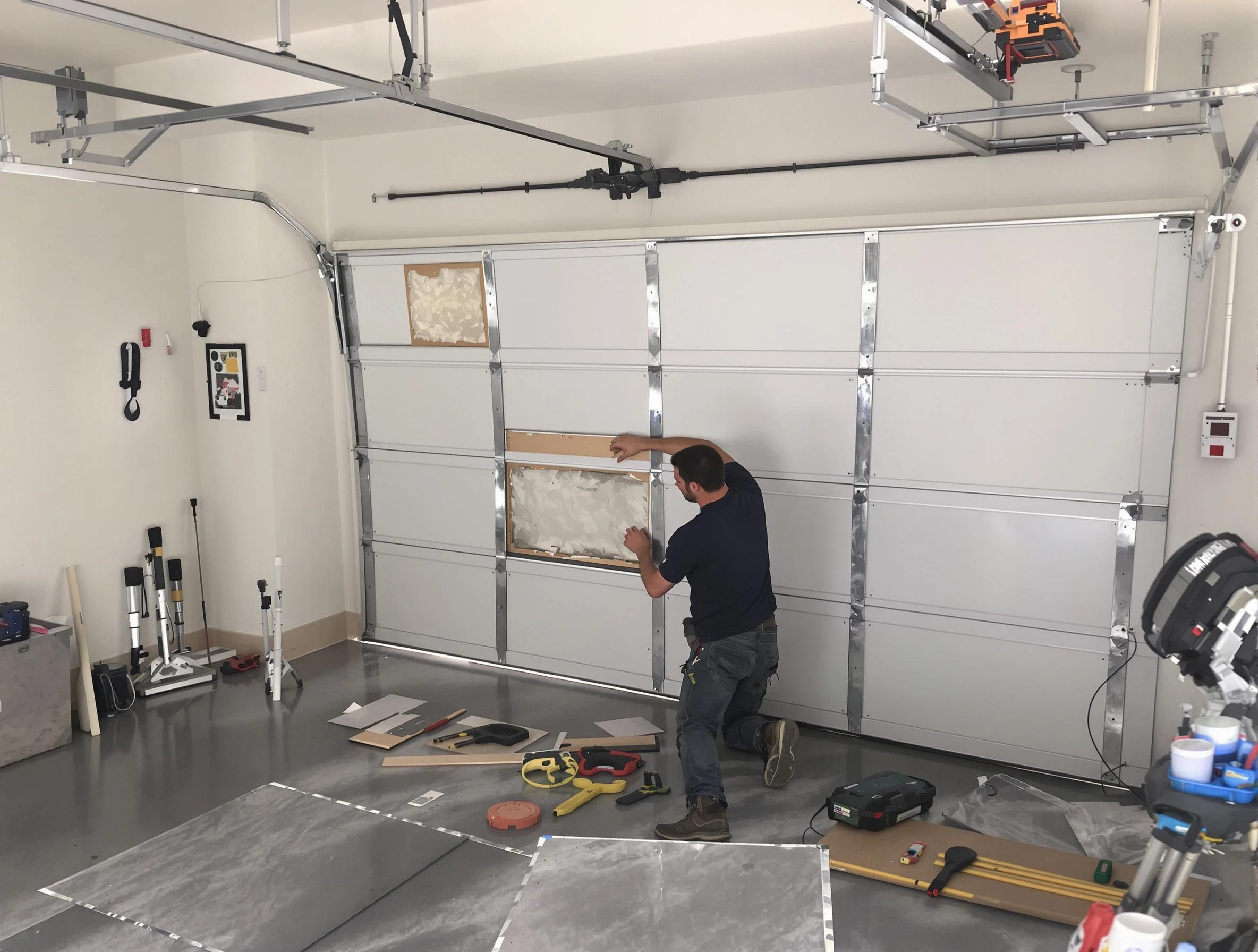Garage Door Panel Repair in Chickasha