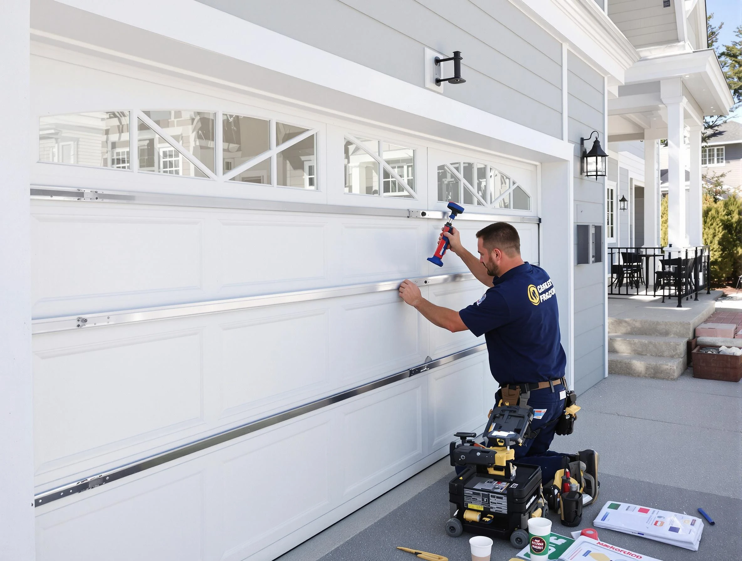 Professional garage door installation by Chickasha Garage Door Repair in Chickasha