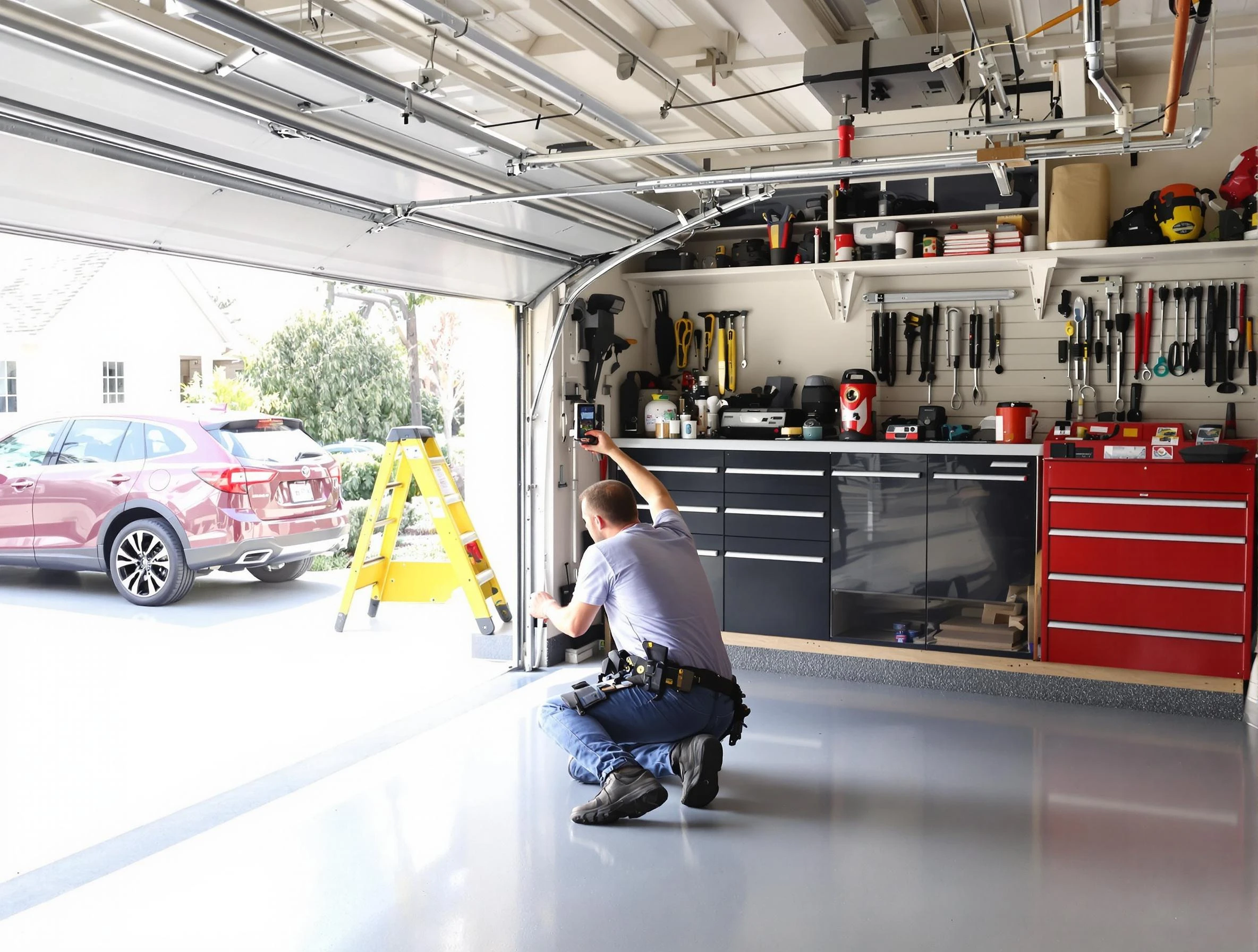 Local garage door repair service by Chickasha Garage Door Repair in Chickasha