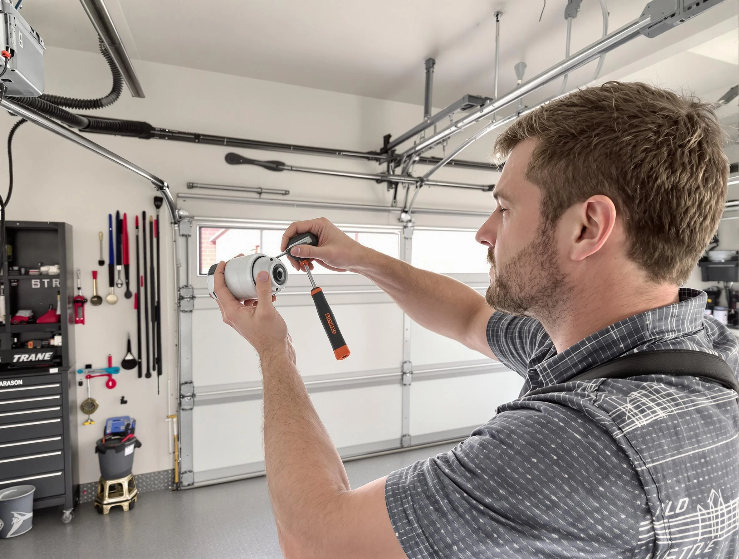 Garage door opener repair service by Chickasha Garage Door Repair in Chickasha