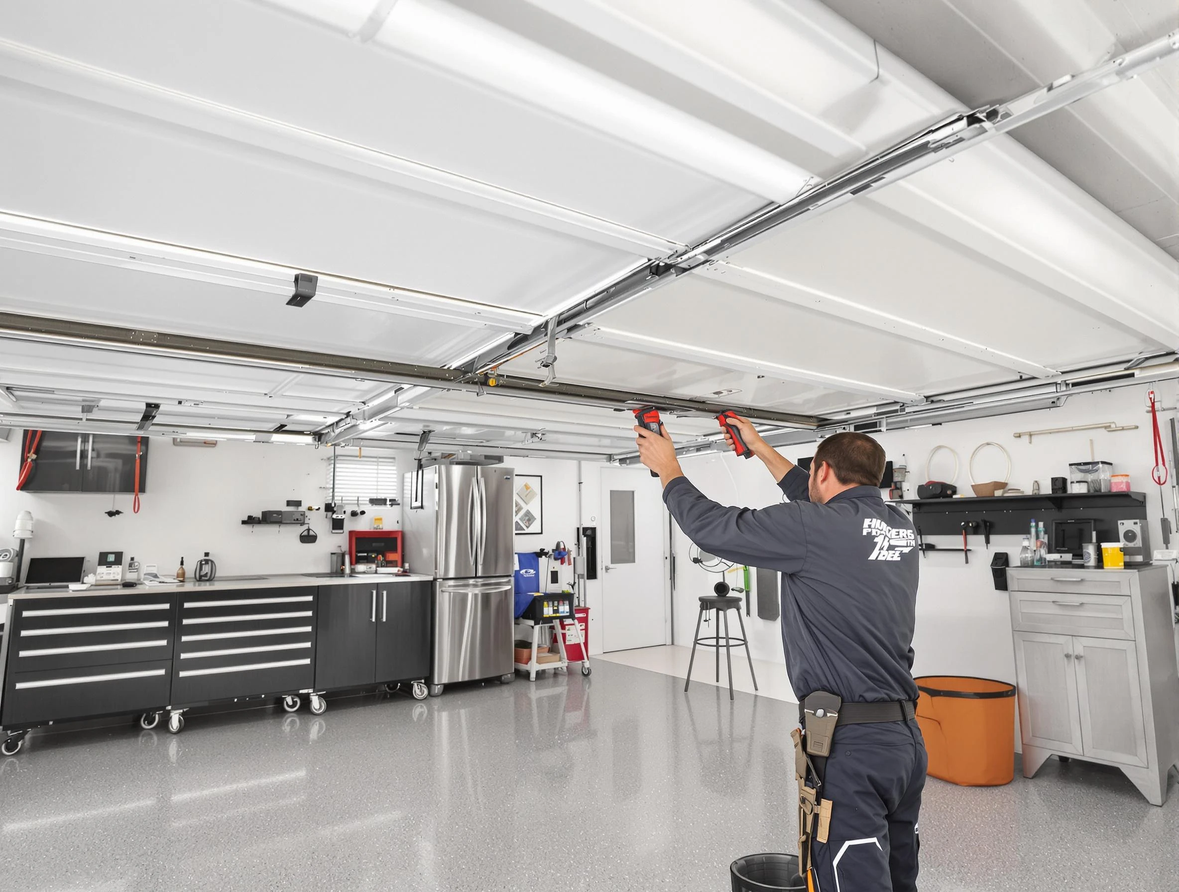 Overhead garage door repair service by Chickasha Garage Door Repair in Chickasha