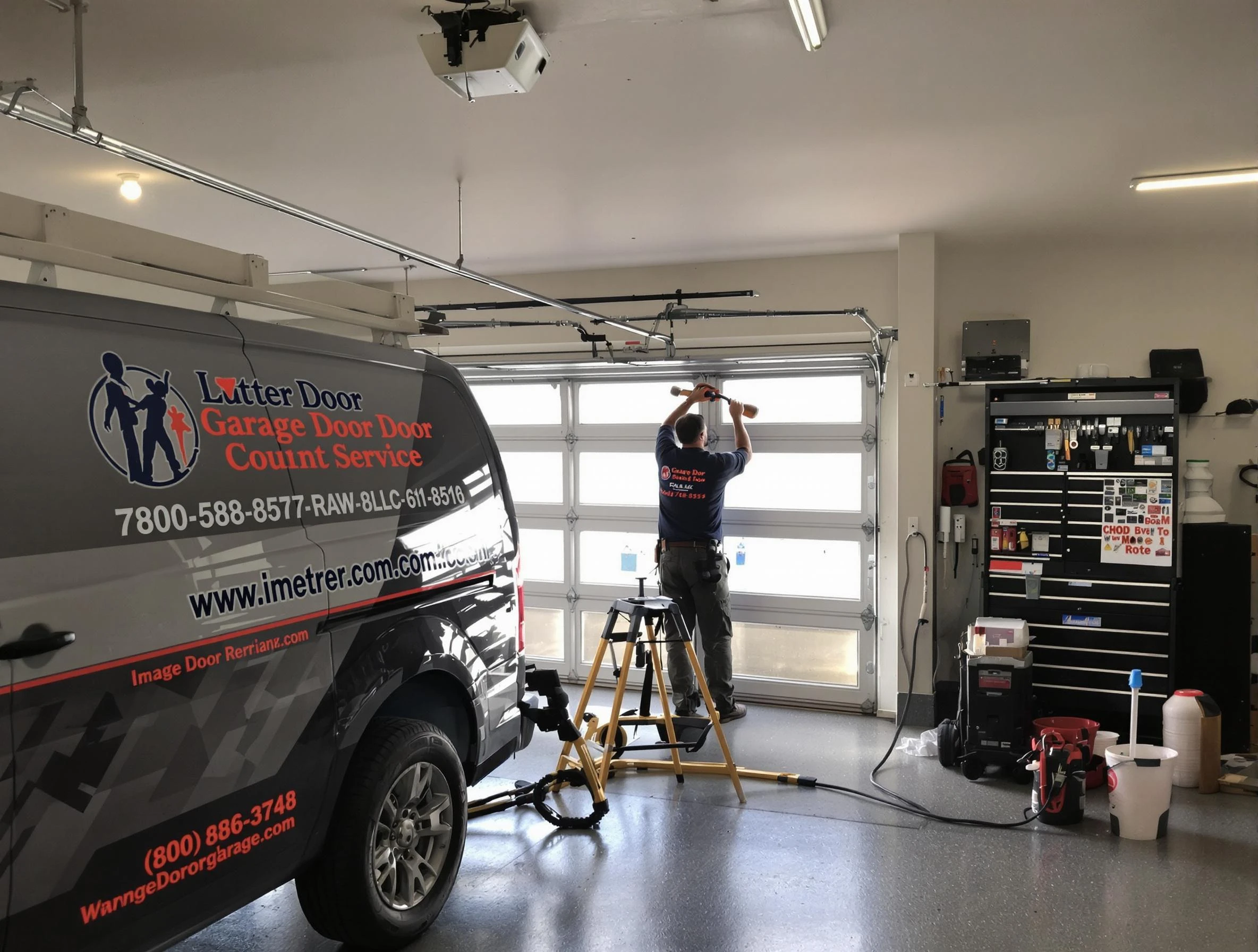 Chickasha Garage Door Repair rapid response team performing same-day repair in Chickasha
